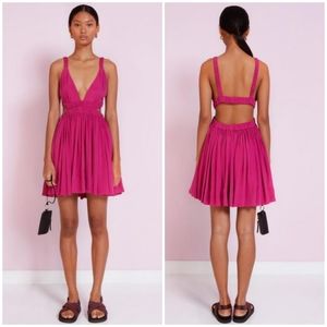 NWOT Magali Pascal Jillian Cutout Mini Dress